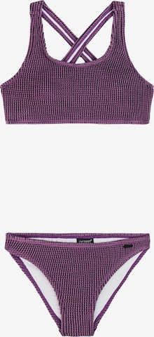 PROTEST Bikini 'PRTLovely JR' in Lila: voorkant