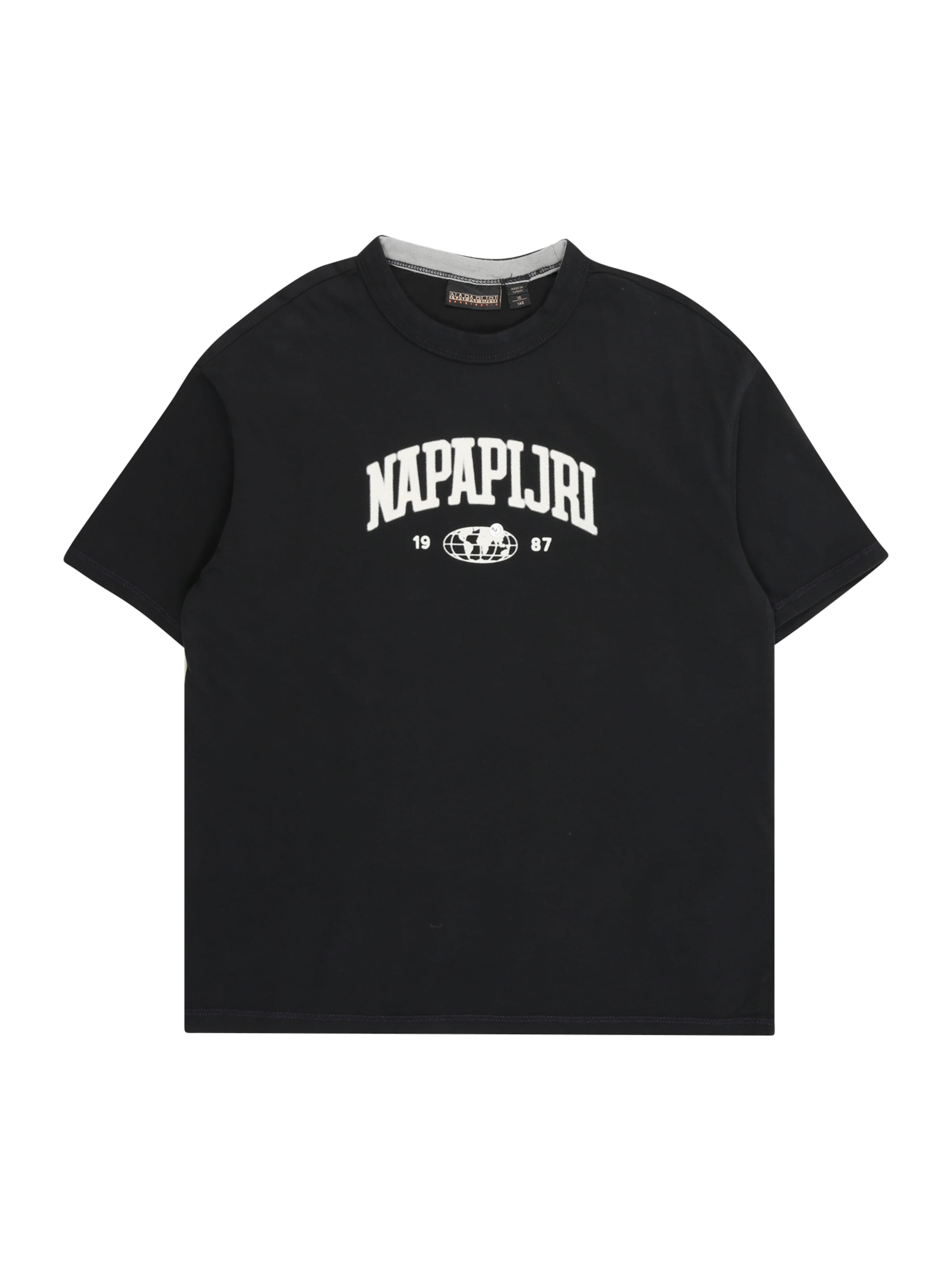 NAPAPIJRI Футболка 'S-INOT' в Черный: спереди