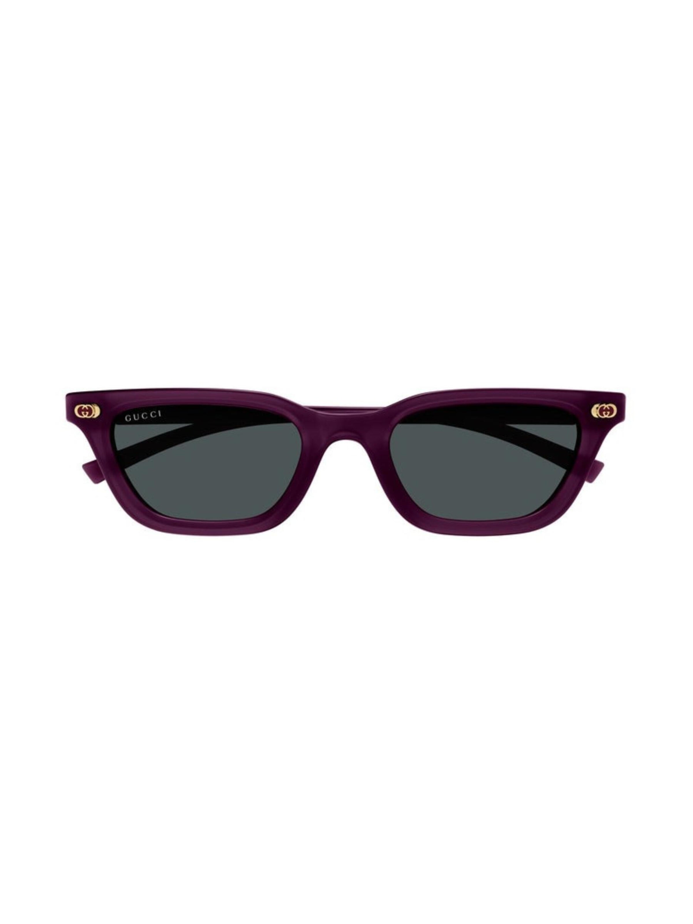 Occhiali da sole di Gucci in rosso: frontale