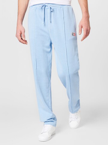 Tommy Jeans Regular Bukse i blå: forside