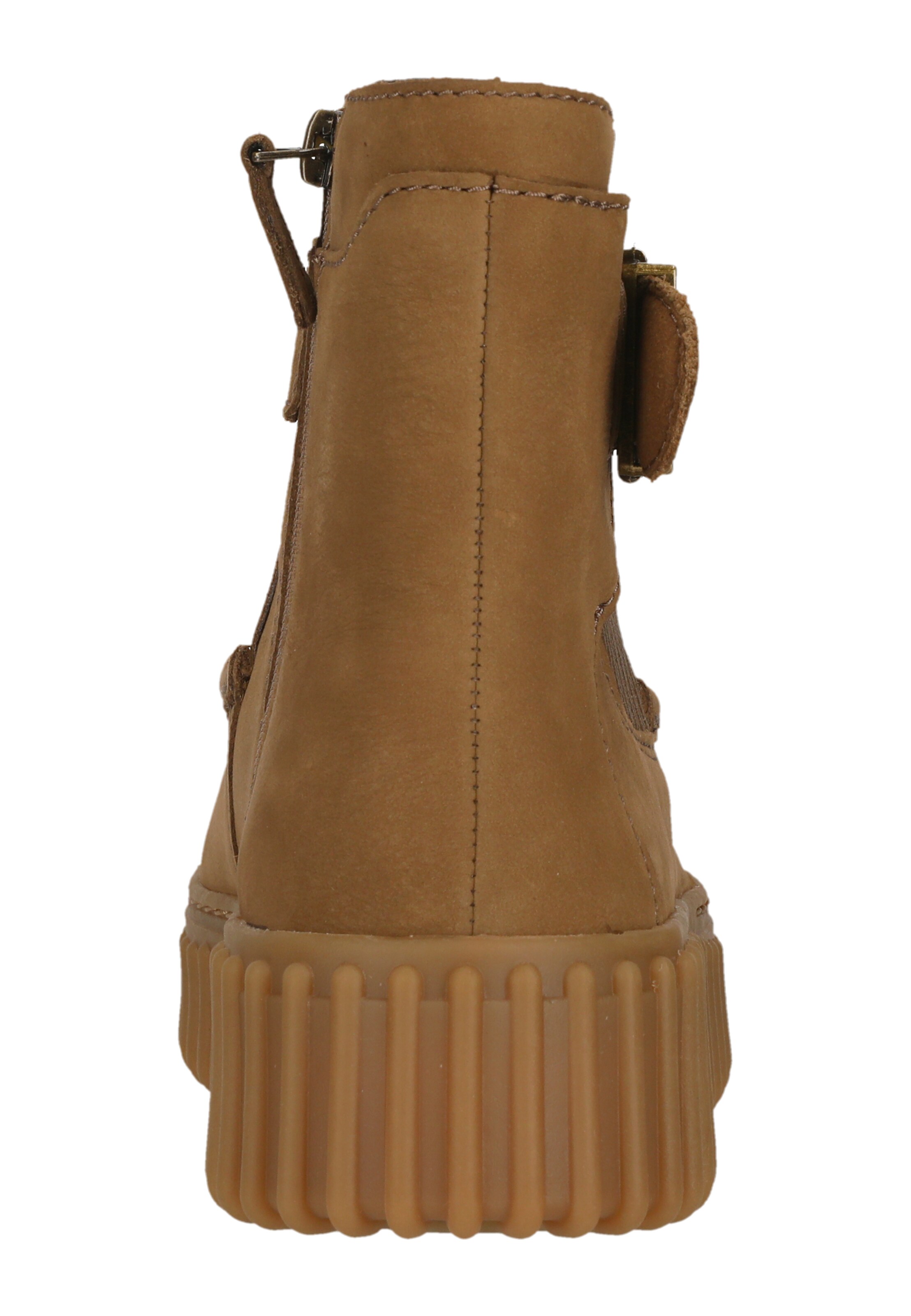 CLARKS Booties 'Torhill Buckle' in Brown