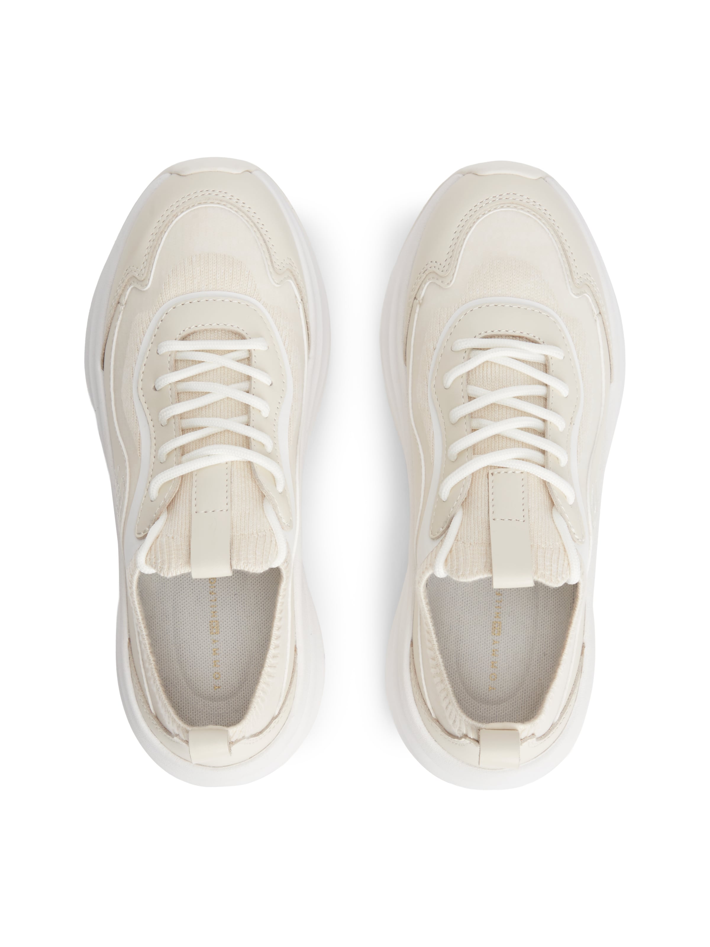 TOMMY HILFIGER Sneaker low 'WAVE RUNNER' i beige