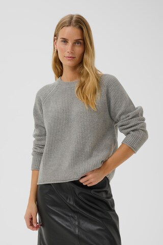 Part Two Sweater 'Luah' in Grey: front