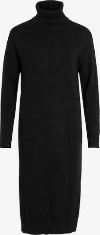 VILA Knitted dress 'RIL' in Black: front