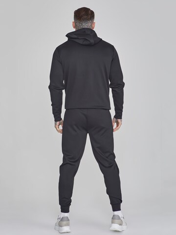 Effilé Pantalon SikSilk en noir
