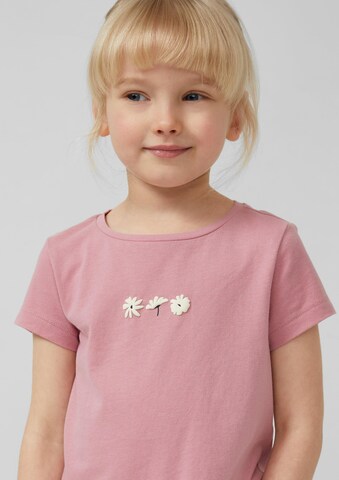 T-Shirt s.Oliver en rose : devant