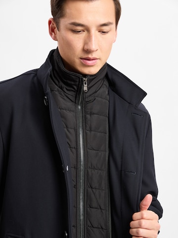 Finshley & Harding Between-Seasons Coat 'Denver' in Blue