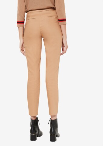 COMMA Slim fit Chino Pants in Brown