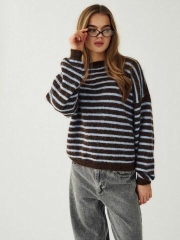 Noella Pullover ' N-Mafalda Knit ' i blå: forside