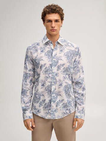 Coupe regular Chemise 'Hansen' JOOP! Jeans en blanc : devant