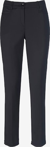 Fadenmeister Berlin Chino Pants in Black: front