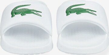 Mule LACOSTE en blanc