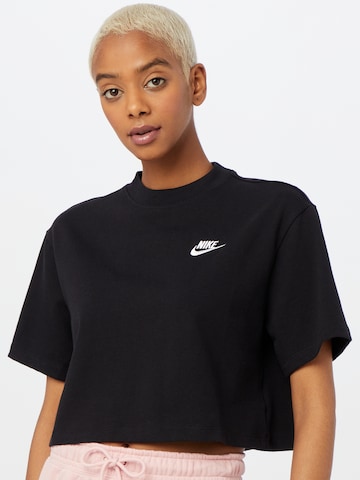 Haut Nike Sportswear en noir : devant