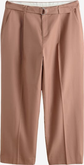 Next Pantalon à plis en 32/Regular en cappuccino, Vue avec produit