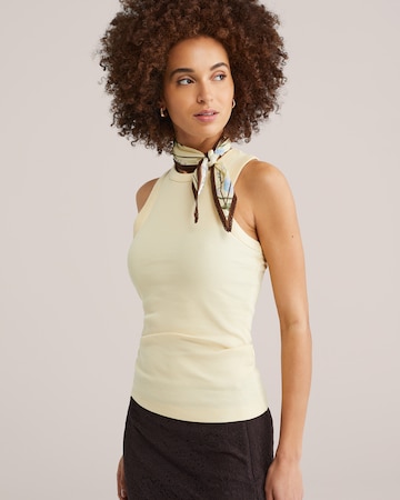 WE Fashion Top in Gelb: Vorderseite