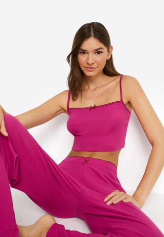 LSCN by LASCANA Pizsama - rózsaszín