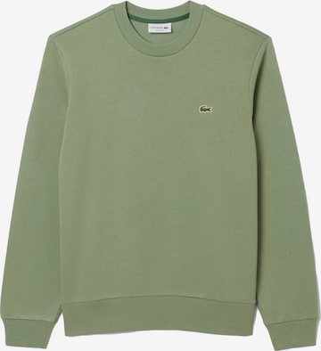 Felpa di LACOSTE in verde: frontale