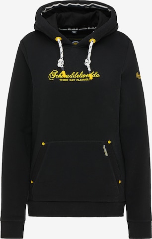 Schmuddelwedda Sweatshirt i sort: forside
