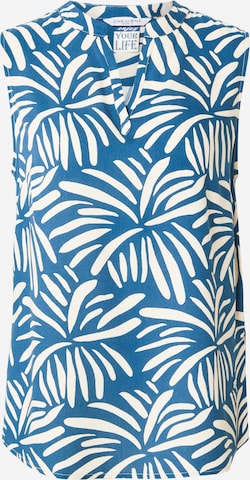 ZABAIONE Pusero 'Iv44anka' värissä sininen: etupuoli