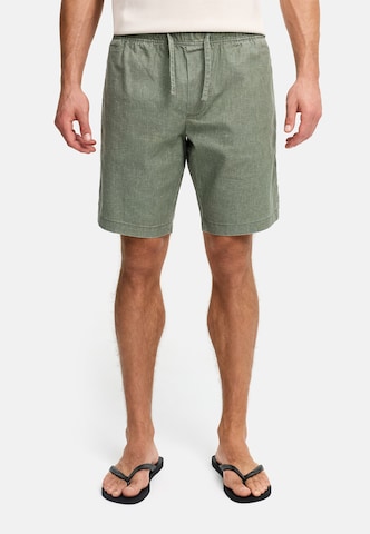 INDICODE JEANS Regular Chino ' Corry ' in Groen: voorkant