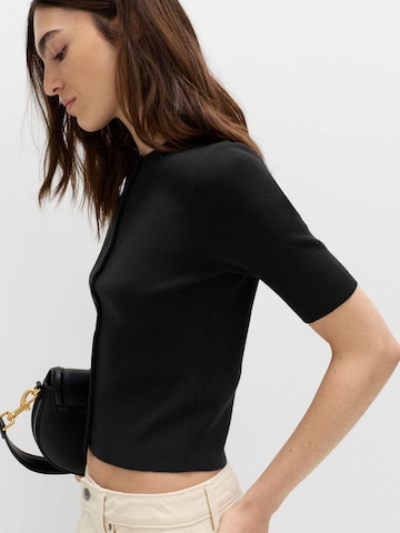 Marks & Spencer Strickjacke in Schwarz