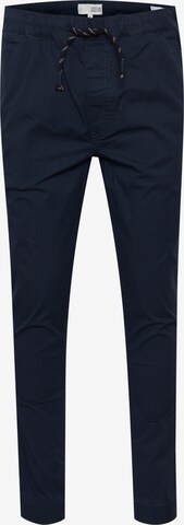 !Solid Slim fit Chino Pants 'SINAN' in Blue: front