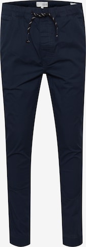 !Solid Chino Pants 'SINAN' in Blue: front