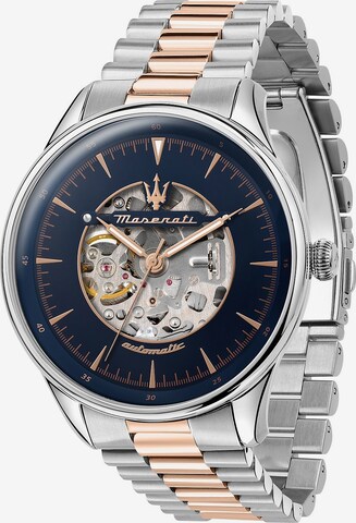 Maserati Analoog horloge in Zilver: voorkant