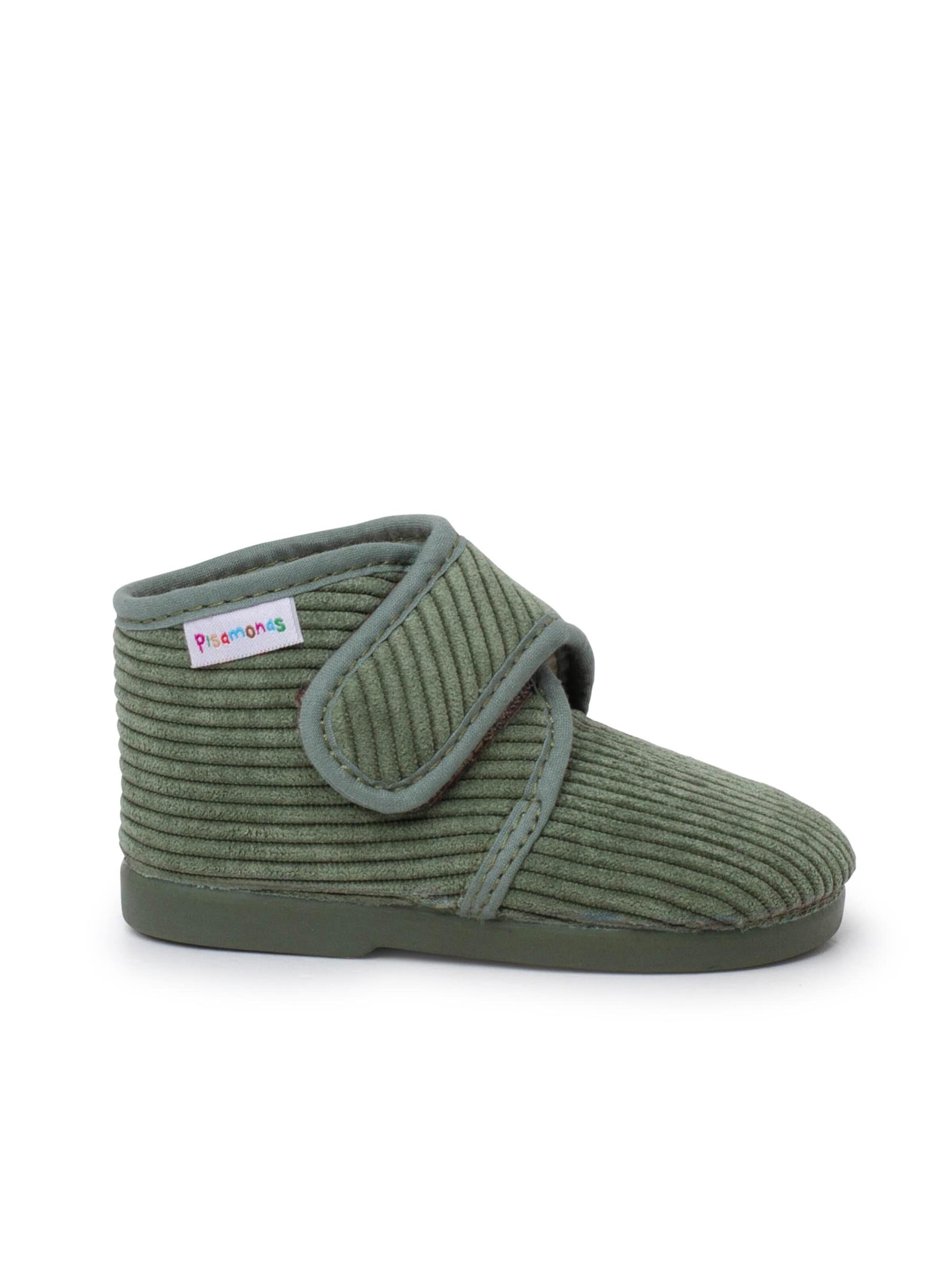 Pisamonas Huisschoenen in Groen