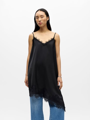 OBJECT Kleid 'OBJNaline' in Schwarz: Vorderseite