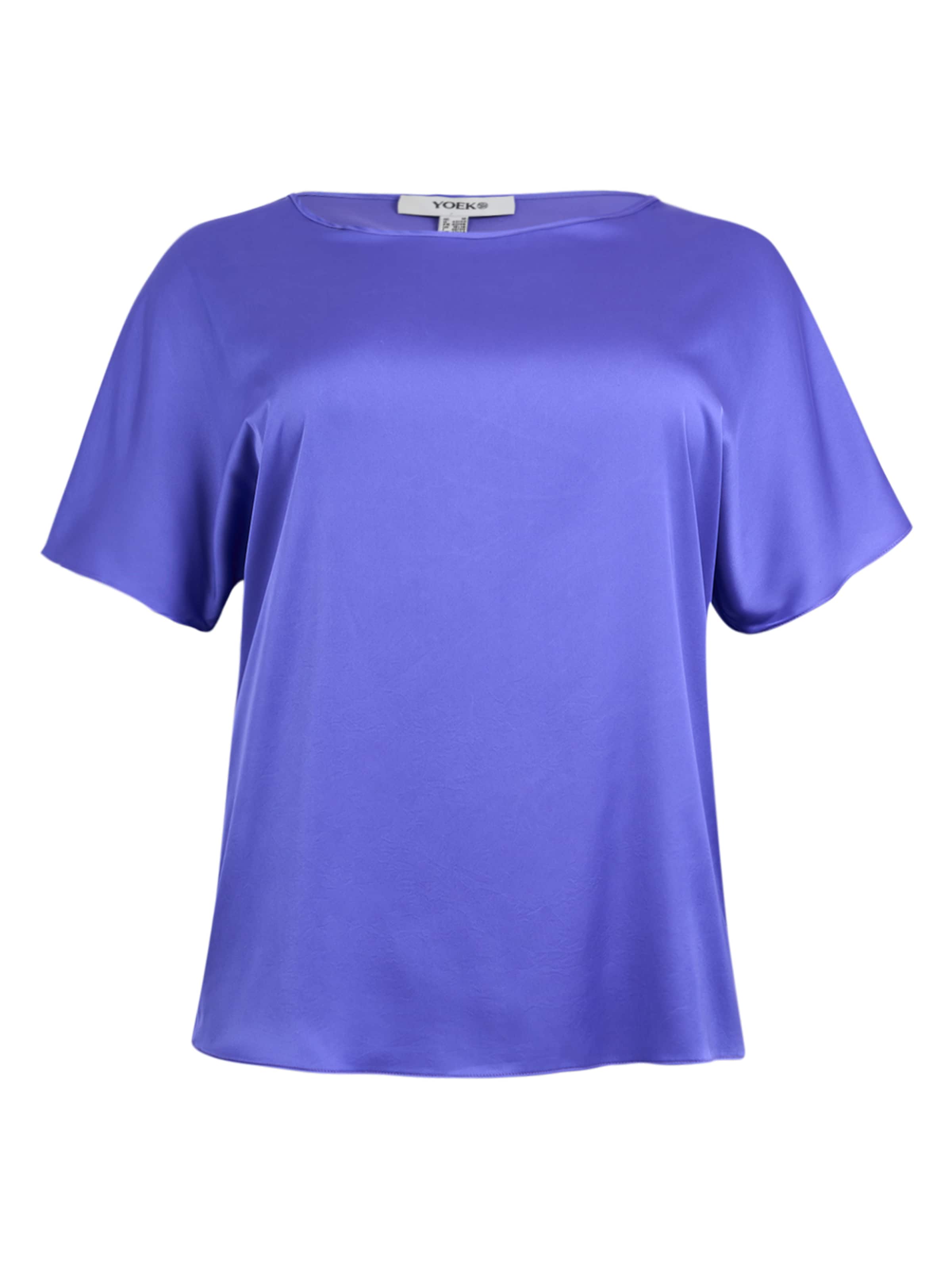 YOEK Shirt in Lila: voorkant