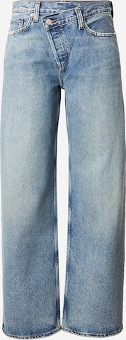 AGOLDE Teksapüksid 'ARC', värv sinine: eest vaates