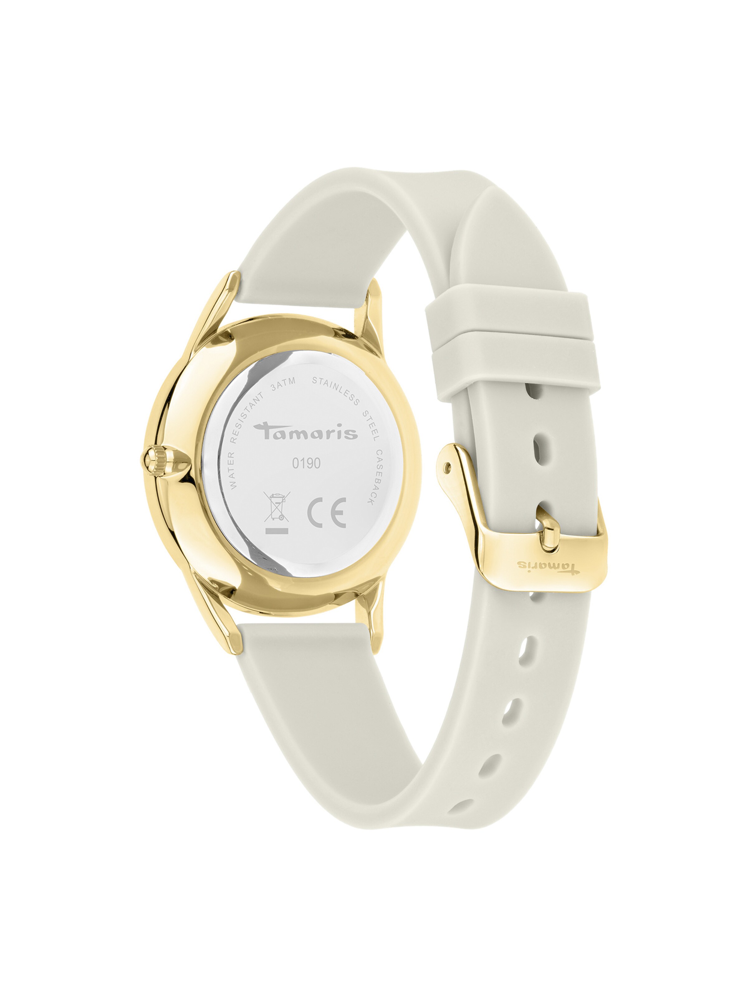 Tamaris Analoog horloge in Beige