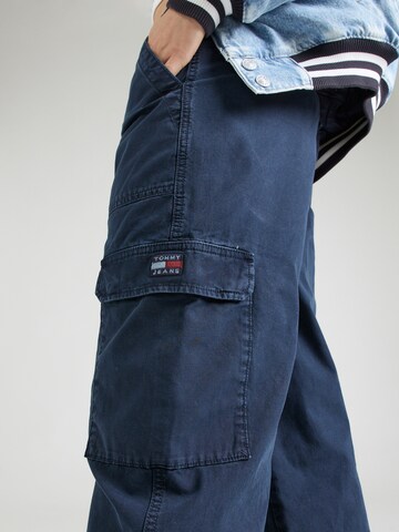 Tommy Jeans Loosefit Παντελόνι cargo 'HARPER' σε μπλε