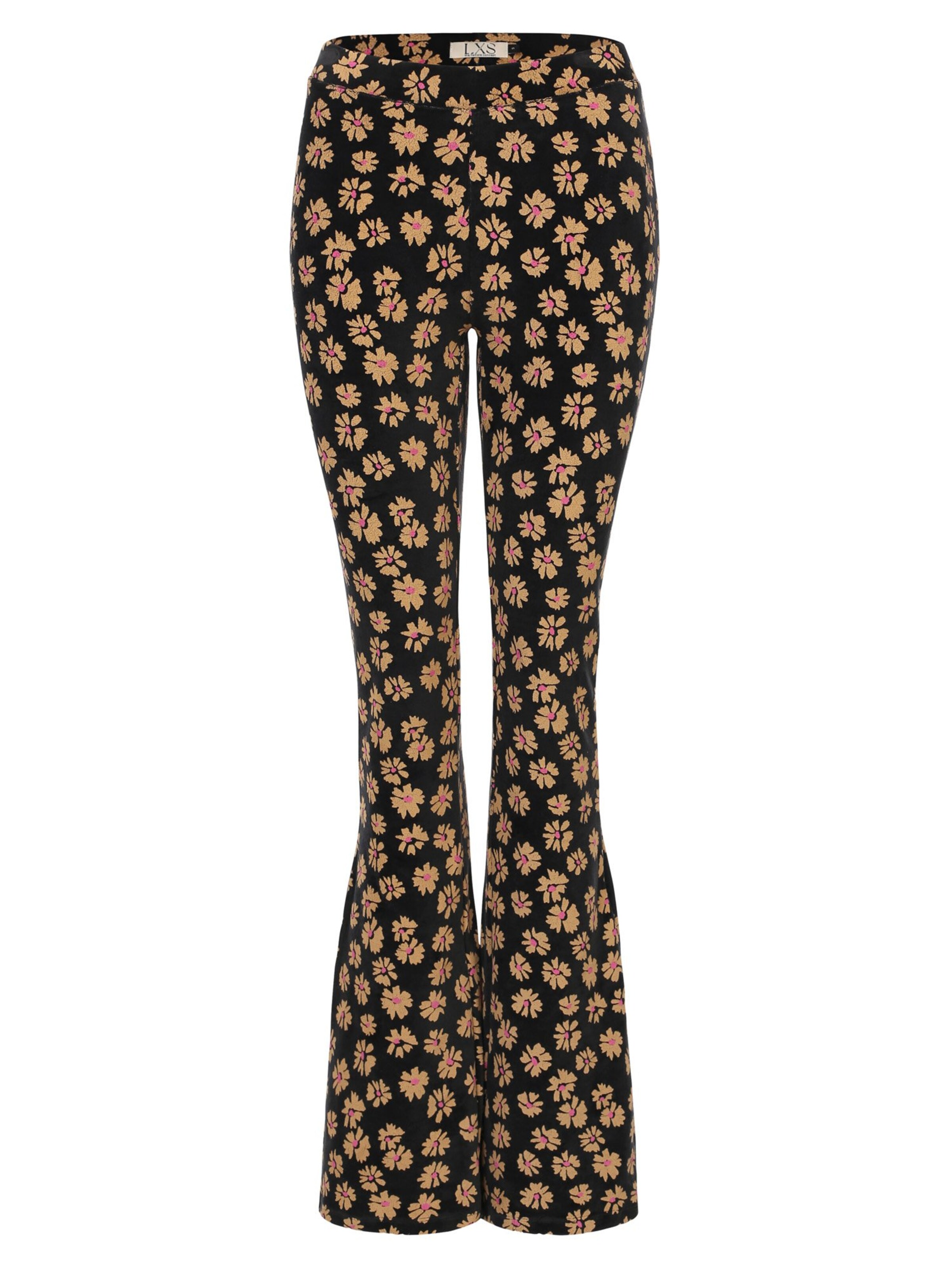 Looxs Revolution Flared Pants in Black: front