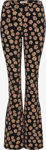 évasé Pantalon Looxs Revolution en noir : devant