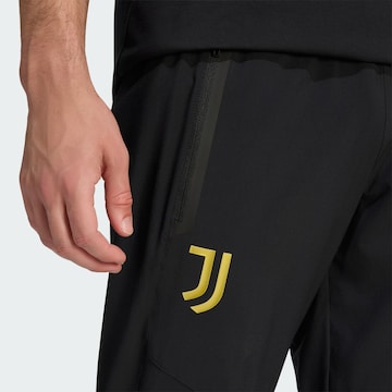 ADIDAS PERFORMANCE - regular Pantalón deportivo 'Juventus Turin Tiro' en negro
