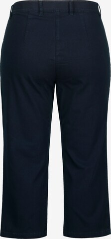 Coupe slim Pantalon Ulla Popken en bleu