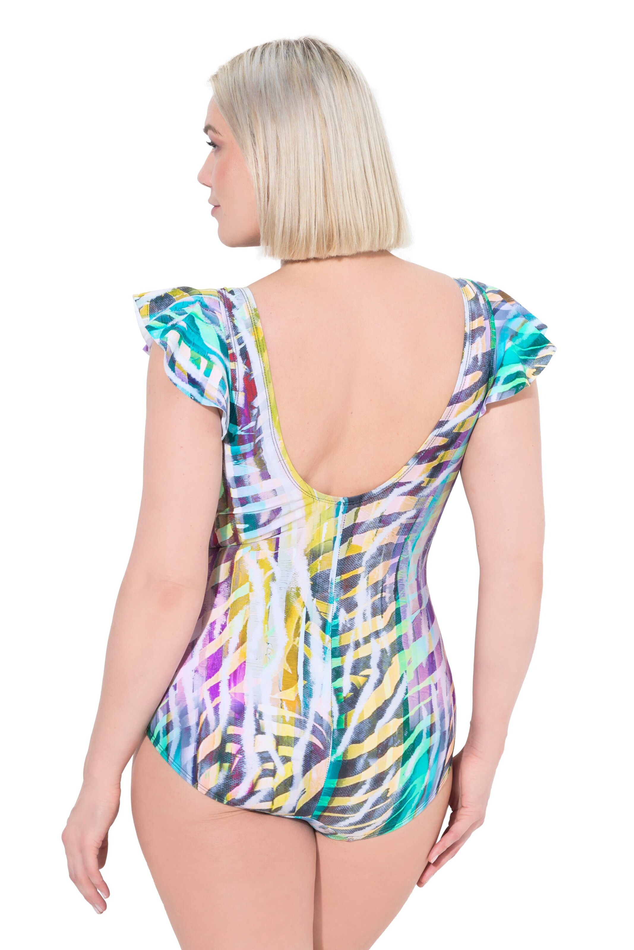 Maillot de bain Ulla Popken en mélange de couleurs