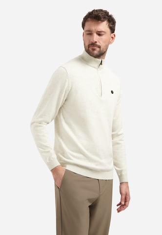 No Excess Sweater in Beige: front