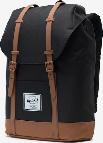 Herschel Backpack 'Retreat' in Black