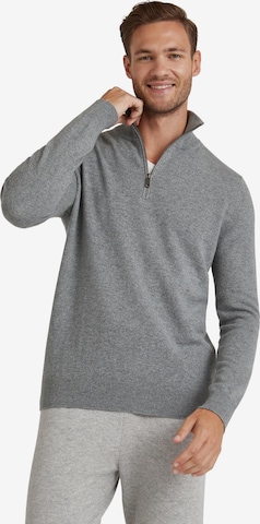 FALKE Pullover 'Pure Cashmere' in Grau: Vorderseite