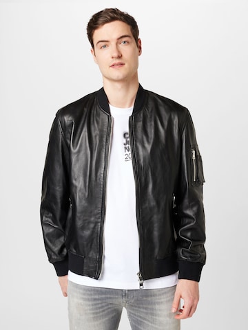 Dondup Between-Season Jacket in Black: front