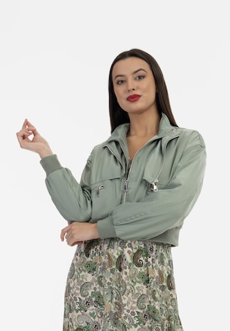 faina Between-Season Jacket in Grey: front