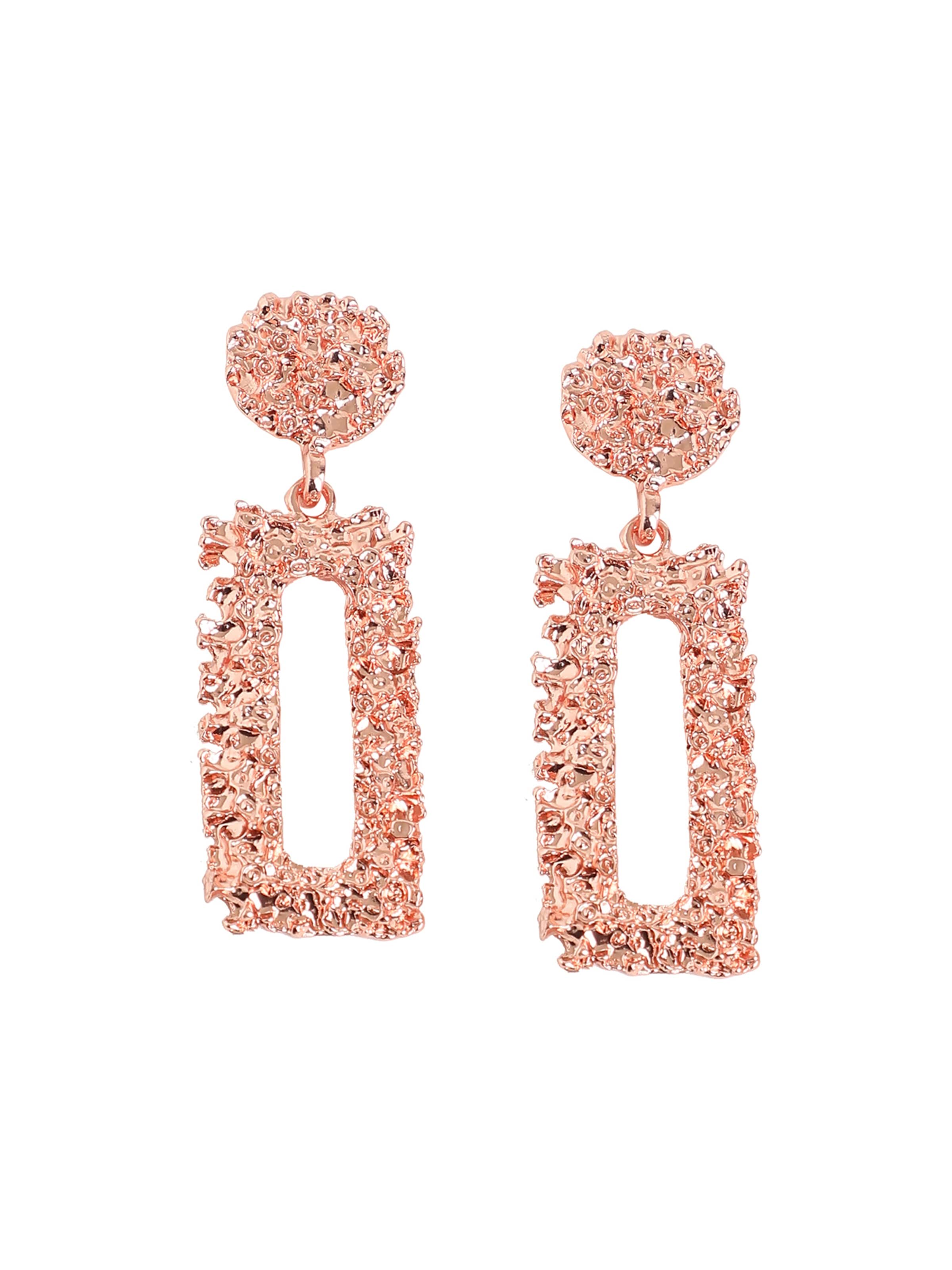 SOHI Náušnice 'Kaira' – zlatá: přední strana