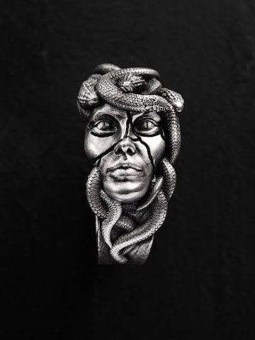 REYTEL Ring 'PATRONA MEDUSA' in Silver