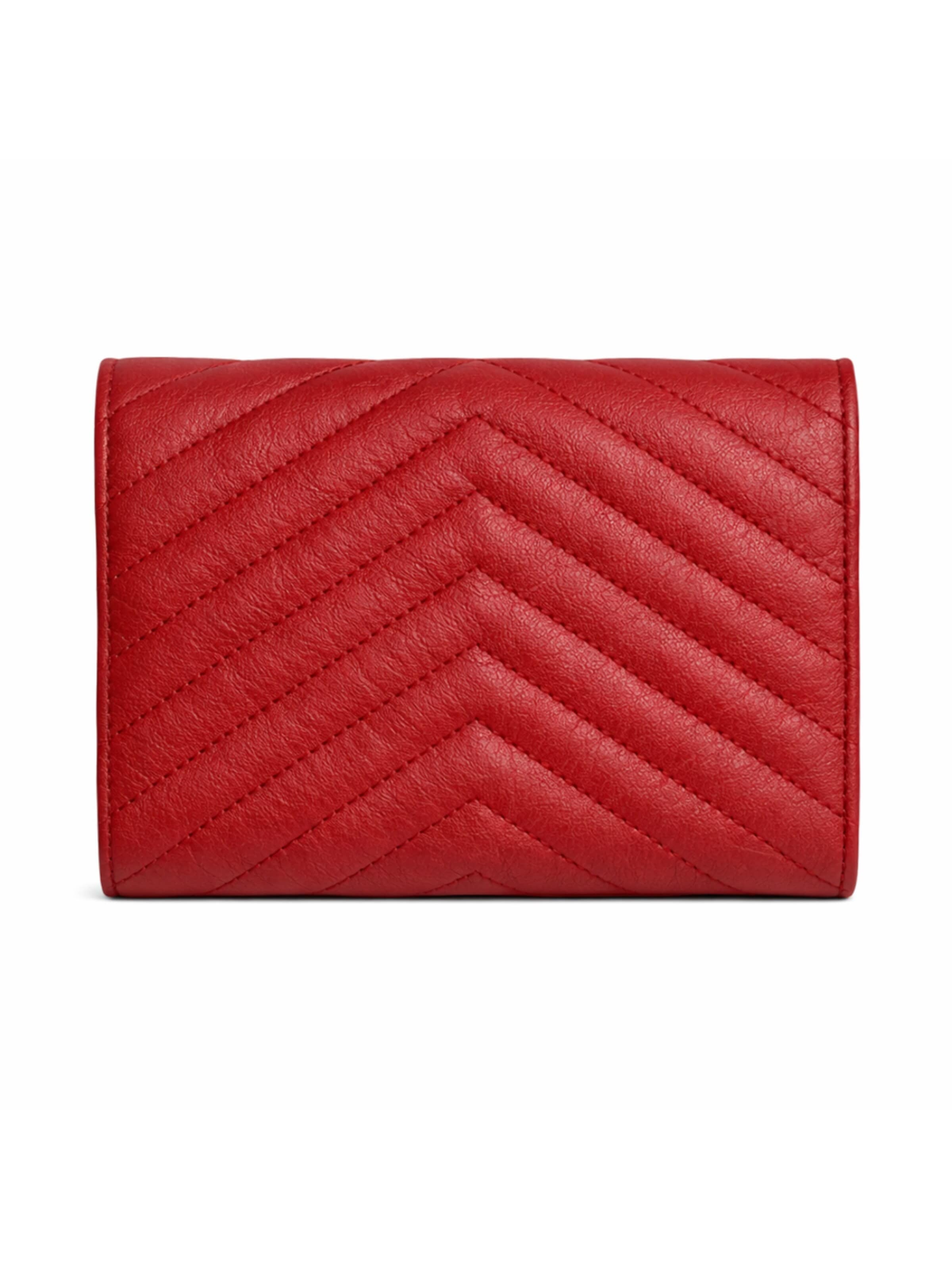 Pochette 'Valey Red Silver' Sellenes en rouge