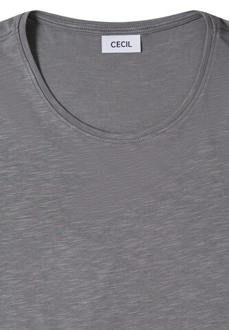 CECIL T-Shirt in Grau