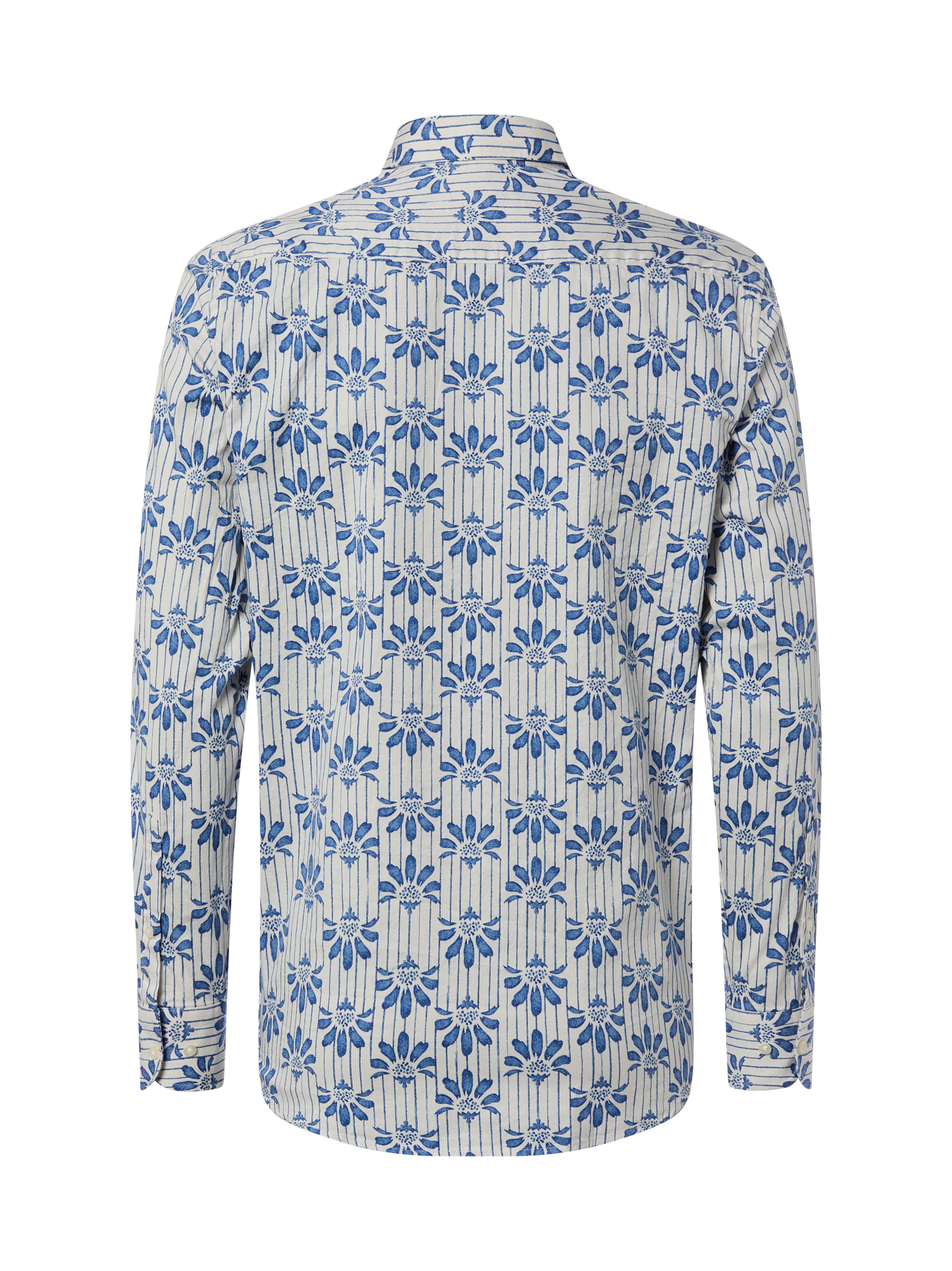 Nils Sundström Regular fit Overhemd in Beige