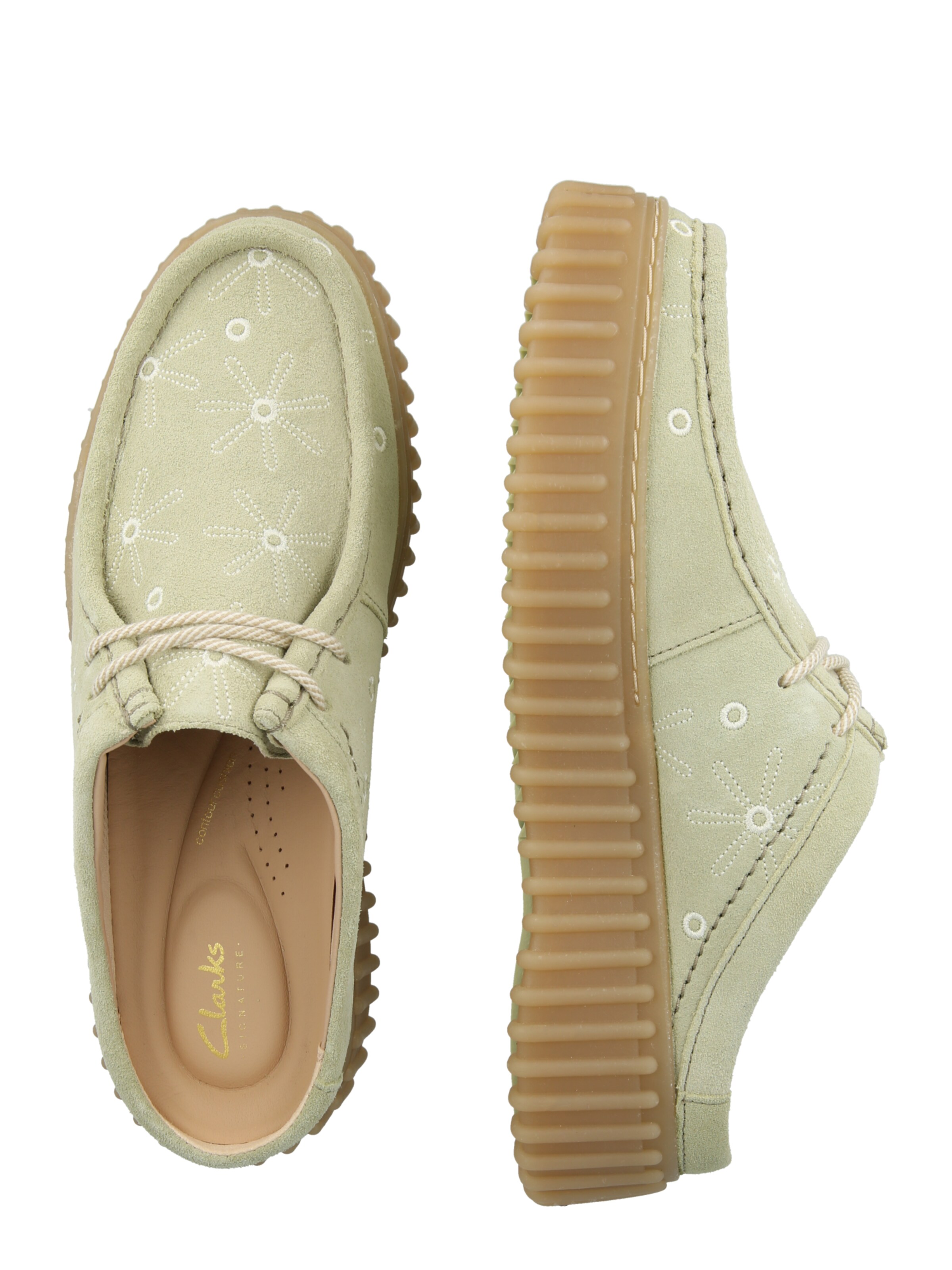 CLARKS Μιούλ 'Torhill' σε πράσινο: πλευρά
